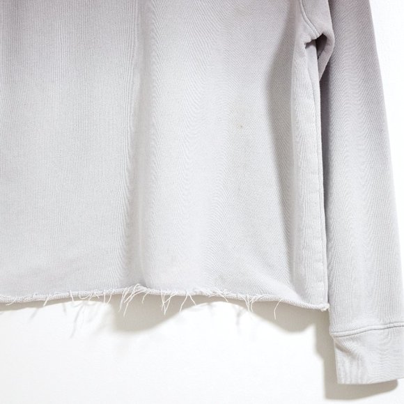 FOREVER 21 Gen Z Trendy Emoji Print Ombre Raw Edge Sweater | Size M - Picture 8 of 9